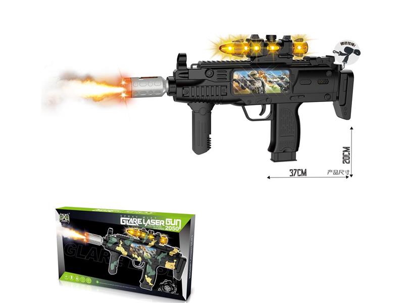 ELECTRIC GUN WITH LIGHT AND SOUND
